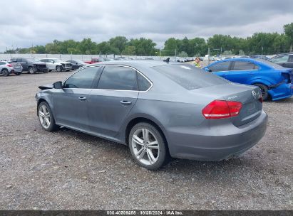 2014 VOLKSWAGEN PASSAT 2.0L TDI SE Gray  Diesel 1VWBN7A35EC090535 photo #4