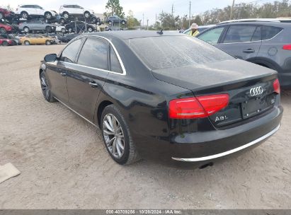 2011 AUDI A8 L 4.2 Black  Gasoline WAURVAFD6BN006039 photo #4