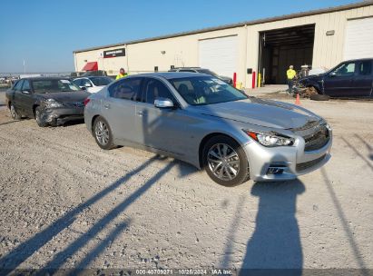 2015 INFINITI Q50 PREMIUM Silver  Gasoline 1FM5K7D87HGB27352 photo #1