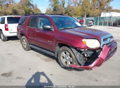 2009 TOYOTA 4RUNNER SR5 V6 Burgundy  Gasoline JTEBU14R09K039678 photo #1