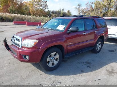 2009 TOYOTA 4RUNNER SR5 V6 Burgundy  Gasoline JTEBU14R09K039678 photo #3