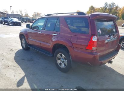 2009 TOYOTA 4RUNNER SR5 V6 Burgundy  Gasoline JTEBU14R09K039678 photo #4