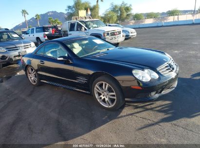 2006 MERCEDES-BENZ SL 500 Black  Gasoline WDBSK75F56F117246 photo #1