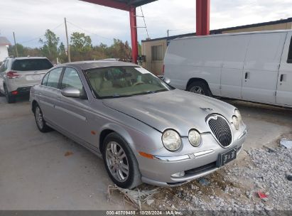 2003 JAGUAR S-TYPE 4.2L V8 Silver  Gasoline SAJEA01U83HM85483 photo #1