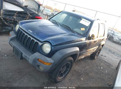 2004 JEEP LIBERTY SPORT Blue  Gasoline 1J4GL48K84W259223 photo #3