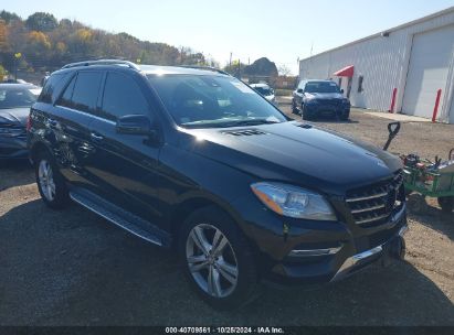 2015 MERCEDES-BENZ ML 350 4MATIC Black  Gasoline 4JGDA5HB5FA564470 photo #1