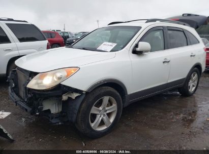 2007 HYUNDAI VERACRUZ GLS/LIMITED/SE White  Gasoline KM8NU13C47U021633 photo #3