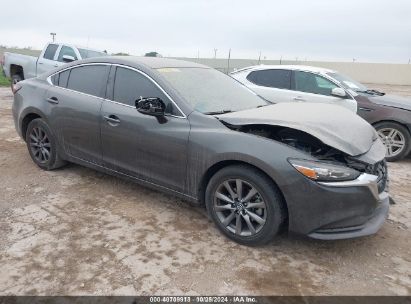 2018 MAZDA MAZDA6 SPORT Gray  Gasoline JM1GL1U57J1300860 photo #1