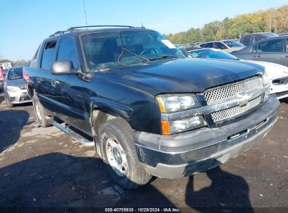 2005 CHEVROLET AVALANCHE 1500 LS Black  Flexible Fuel 3GNEC12ZX5G275741 photo #1