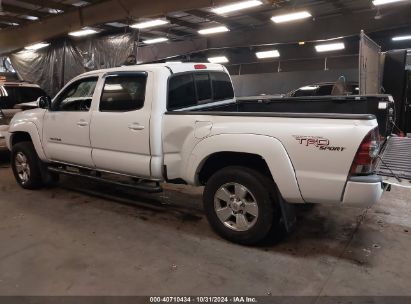 2013 TOYOTA TACOMA DOUBLE CAB LONG BED White  Gasoline 3TMMU4FN6DM060027 photo #4