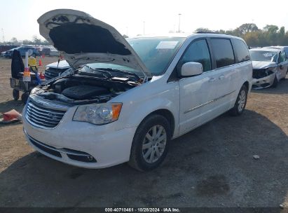 2014 CHRYSLER TOWN & COUNTRY TOURING White  Flexible Fuel 2C4RC1BG9ER256696 photo #3