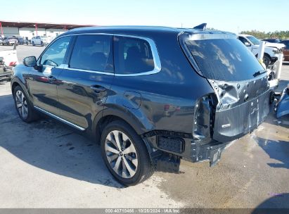 2022 KIA TELLURIDE EX Gray  Gasoline 5XYP3DHC3NG317817 photo #4