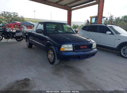 2003 GMC SONOMA SLS Blue  Gasoline 1GTCS19X338208182 photo #1