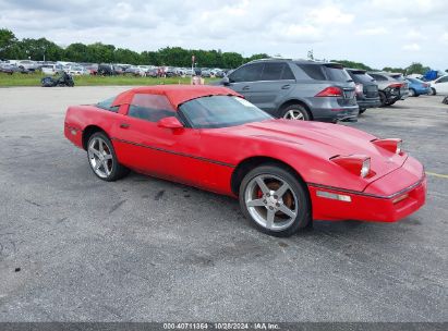 1985 CHEVROLET CORVETTE Red  Gasoline 1G1YY0786F5110384 photo #1