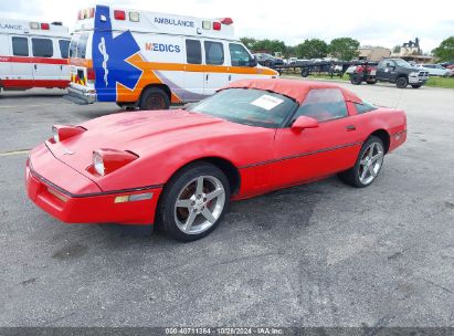 1985 CHEVROLET CORVETTE Red  Gasoline 1G1YY0786F5110384 photo #3