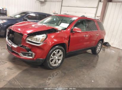 2013 GMC ACADIA SLT-1 Red  Gasoline 1GKKRRKD3DJ154953 photo #3