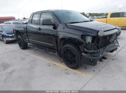 2019 TOYOTA TUNDRA SR 4.6L V8 Black  Gasoline 5TFRM5F17KX139805 photo #1