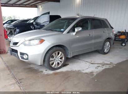 2011 ACURA RDX Silver  Gasoline 5J8TB2H28BA003431 photo #3