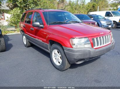 2004 JEEP GRAND CHEROKEE LAREDO Burgundy  Gasoline 1J4GX48S64C401347 photo #1