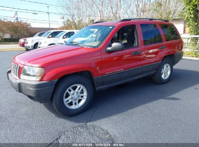 2004 JEEP GRAND CHEROKEE LAREDO Burgundy  Gasoline 1J4GX48S64C401347 photo #3