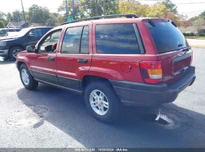 2004 JEEP GRAND CHEROKEE LAREDO Burgundy  Gasoline 1J4GX48S64C401347 photo #4