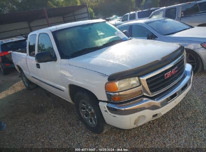 2006 GMC SIERRA 1500 SLE1 White  Gasoline 2GTEC19T061109927 photo #1