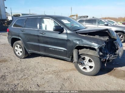 2015 JEEP GRAND CHEROKEE LAREDO Black  Flexible Fuel 1C4RJFAG2FC905544 photo #1