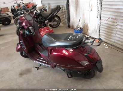 2022 VESPA GTS 300 SUPER Burgundy   ZAPMA39M2N5101085 photo #4