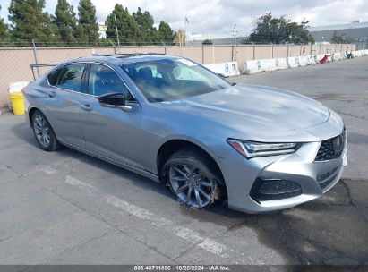 2021 ACURA TLX STANDARD Silver  Gasoline 19UUB5F3XMA011955 photo #1