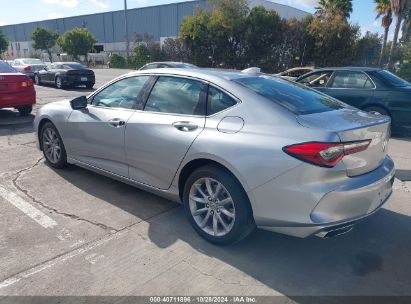 2021 ACURA TLX STANDARD Silver  Gasoline 19UUB5F3XMA011955 photo #4