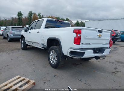 2024 CHEVROLET SILVERADO 2500HD 4WD  STANDARD BED HIGH COUNTRY White  Diesel 2GC4YREY4R1129390 photo #4