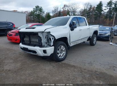 2024 CHEVROLET SILVERADO 2500HD 4WD  STANDARD BED HIGH COUNTRY White  Diesel 2GC4YREY4R1129390 photo #3