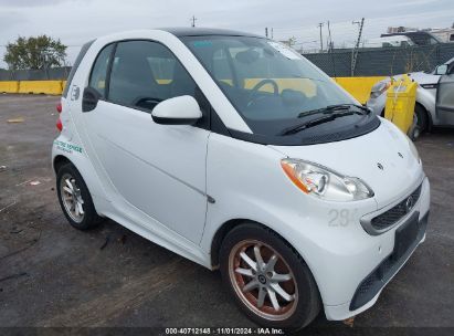 2014 SMART FORTWO ELECTRIC DRIVE PASSION White  Electric WMEEJ9AA7EK779439 photo #1