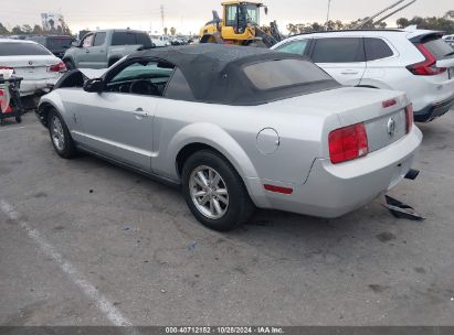 2007 FORD MUSTANG V6 DELUXE/V6 PREMIUM Gray  Gasoline 1ZVFT84N975336908 photo #4