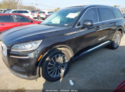 2022 LINCOLN AVIATOR RESERVE Black  Gasoline 5LM5J7XC4NGL18447 photo #3