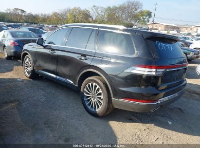 2022 LINCOLN AVIATOR RESERVE Black  Gasoline 5LM5J7XC4NGL18447 photo #4