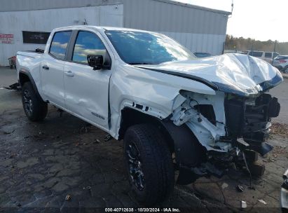 2023 GMC CANYON 4WD  SHORT BOX ELEVATION White  Gasoline 1GTP6BEK7P1134530 photo #1