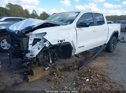 2023 GMC CANYON 4WD  SHORT BOX ELEVATION White  Gasoline 1GTP6BEK7P1134530 photo #3