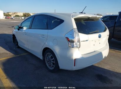 2012 TOYOTA PRIUS V THREE White  Hybrid JTDZN3EU4C3058654 photo #4