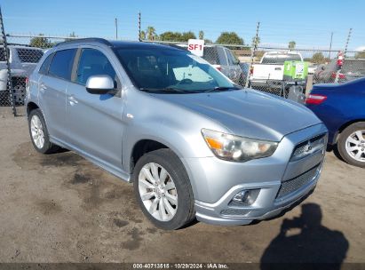 2011 MITSUBISHI OUTLANDER SPORT SE Silver  Gasoline JA4AP4AU2BZ022793 photo #1