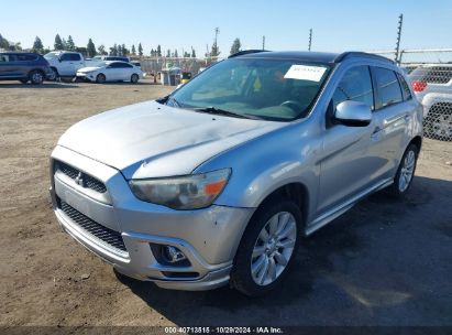 2011 MITSUBISHI OUTLANDER SPORT SE Silver  Gasoline JA4AP4AU2BZ022793 photo #3