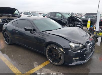 2015 SUBARU BRZ LIMITED Gray  Gasoline JF1ZCAC13F9603589 photo #1