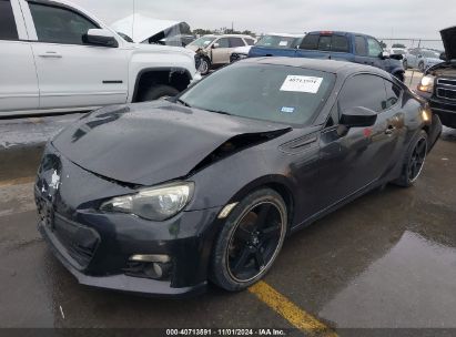 2015 SUBARU BRZ LIMITED Gray  Gasoline JF1ZCAC13F9603589 photo #3