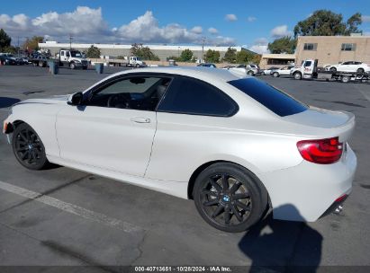 2015 BMW 228I White  Gasoline WBA1F9C53FVW98482 photo #4