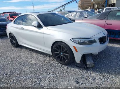 2015 BMW 228I White  Gasoline WBA1F9C53FVW98482 photo #1