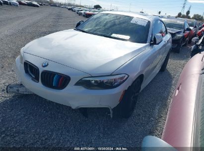 2015 BMW 228I White  Gasoline WBA1F9C53FVW98482 photo #3