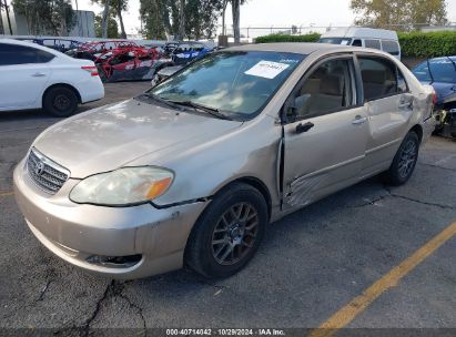 2005 TOYOTA COROLLA LE Beige  Gasoline 1NXBR32E35Z425104 photo #3