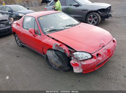 1994 HONDA CIVIC DEL SOL Red  Gasoline JHMEG2176RS000884 photo #1