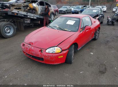 1994 HONDA CIVIC DEL SOL Red  Gasoline JHMEG2176RS000884 photo #3