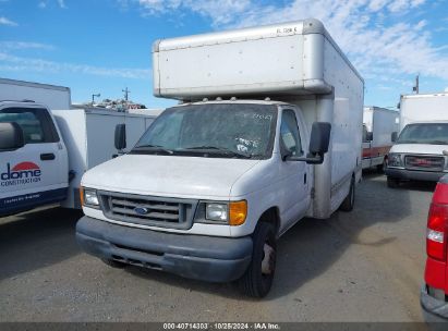 2006 FORD E-450 CUTAWAY White  Gasoline 1FDXE45S56HA86882 photo #3